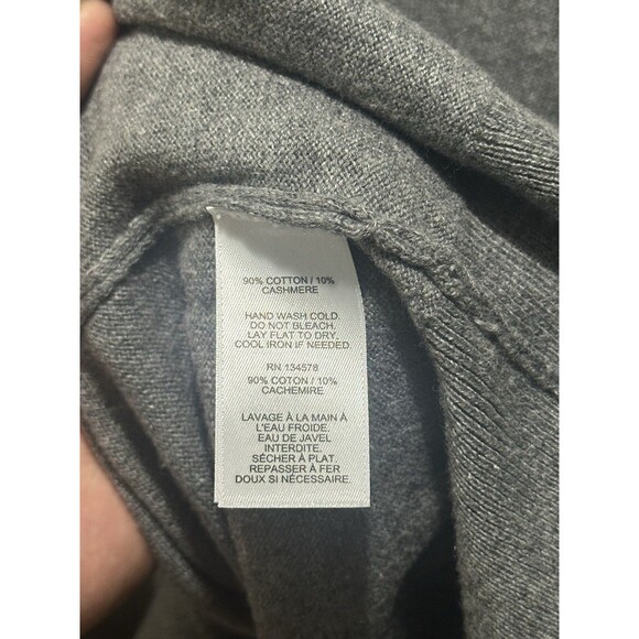 Houston Astros X Vineyard Vines Cashmere Blend 1/4 Zip Pullover Sweatshirt Sz XL - Picture 5 of 6